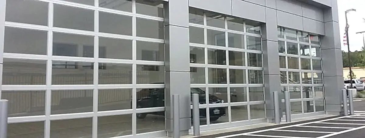 tam görüşlü full vision seksiyonel kapı